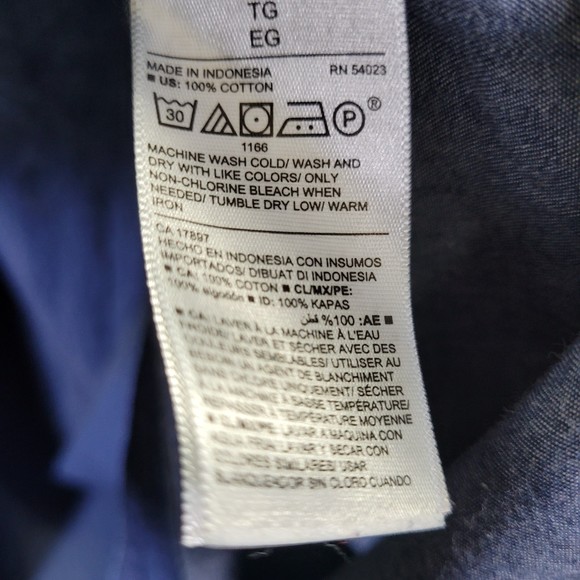 Old Navy Blue Midi Dress - Picture 4 of 4